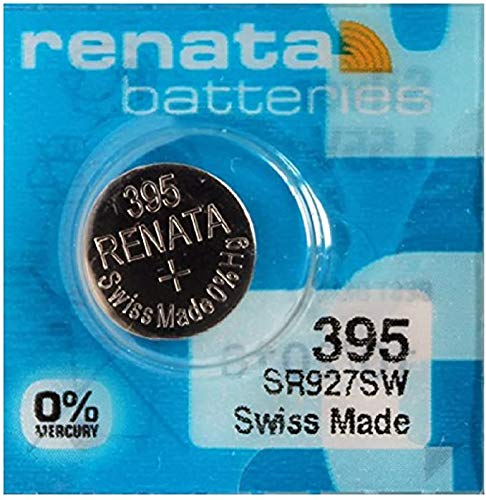 Renata Uhrenbatterie SP 395 ///;(399+) SR927SW (SR57,399,AG7,LR926,LR57,195);1 Pack