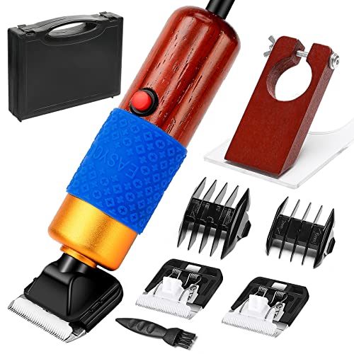 Riiai Tufting Gun Trimmer Teppichschneider mit Scherführung, Teppichschere mit 2 Klingen, geräuscharmer Vibrations-Teppichschneider,Teppichschnitzschere zum Formen Tufting von Tufting-Teppichen