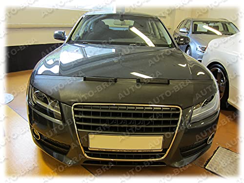 AB-00032 Auto BRA kompatibel mit Audi A5 Sportback Cabrio Coupe Bj. 2007-2011 Haubenbra Steinschlagschutz Tuning Bonnet Bra