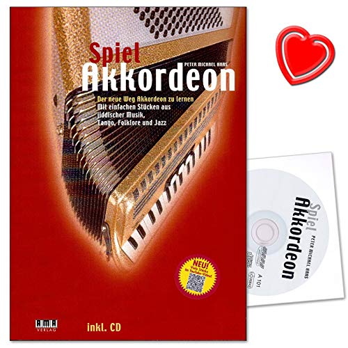 AMA Accord©on Accord©on – Musik mit CD von Peter Michael Haas – mit einfacher Musik und jüdischer Musik, Tango, Folklore und Jazz von Note Pince