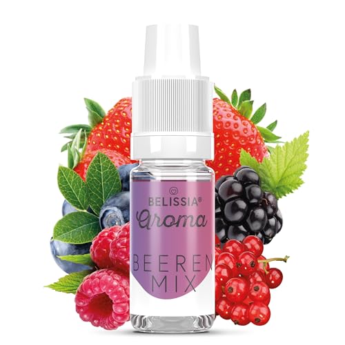 Belissia Lebensmittelaroma - Beerenmix - Hochdosiertes Lebensmittel Aroma 10ml. Für Lebensmittel, Kochen, Backen, Hobby, Raumerfrischung uvm.