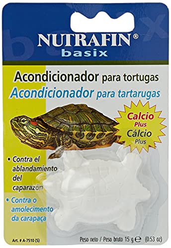 Nutrafin Basix Turtle Conditioner, für Schildkröten, stärkt den Panzer von Schildkröten, verhindert die Aussäuerung des Wassers durch Kotabgabe, 15g