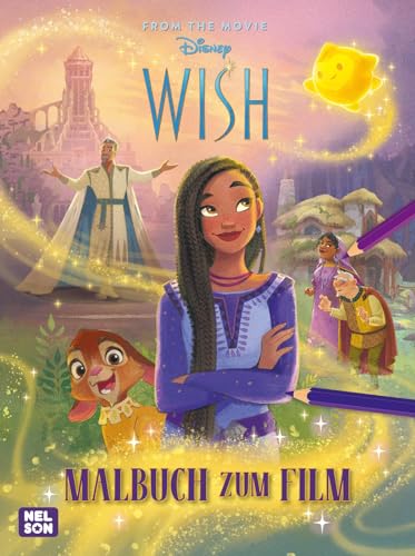 Disney Wish: Malbuch zum Film: Traumhafte Ausmalseiten | Für Kinder ab 4 Jahren