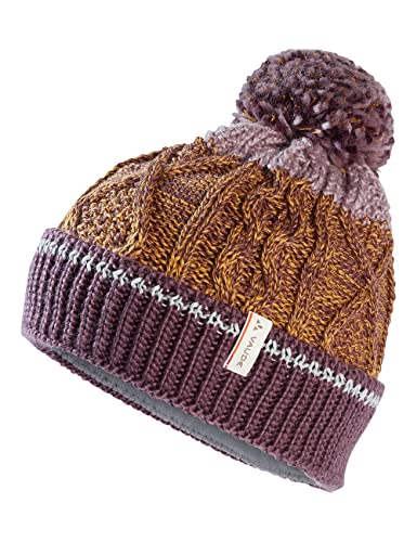 VAUDE Unisex Kinder Kids Cornua Beanie Iii Mütze, Blackberry, L EU