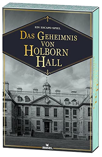 moses. 90379 Geheimnis von Holborn Hall Escape-Game für Familien und Einsteiger l Knobel 2-5 Spieler ab 12 Jahren, Bunt