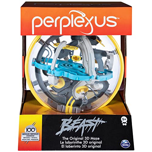 Spin Master Games Perplexus Beast, 3D-Kugellabyrinth mit 100 Hindernissen - für fingerfertige Perplexus-Fans ab 8 Jahren