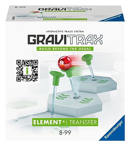 Ravensburger GraviTrax Element Transfer 22422 - GraviTrax Erweiterung für deine Kugelbahn - Murmelbahn und Konstruktionsspielzeug ab 8 Jahren, GraviTrax Zubehör kombinierbar mit allen Produkten