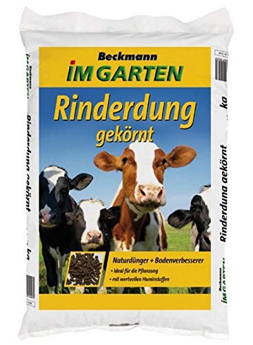 Rinderdung Naturdünger Gartendünger gekörnt 25 kg für ca. 150 m²