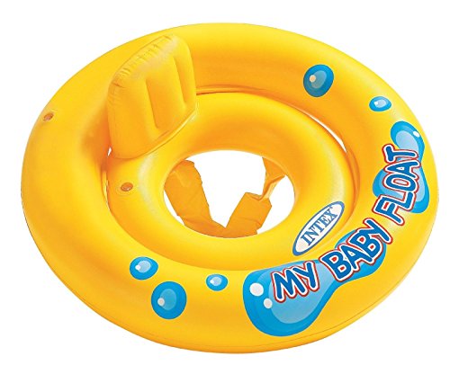 Intex Schwimmhilfe - My Baby Float - Schwimmring mit Sitz - Ø 70 cm - für 6-12 Monate