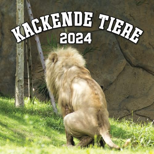 Kackende Tiere Kalender 2024: Das lustige Geschenk für Frauen, Männer, Freunde, Kollegen, Weihnachten & Mehr