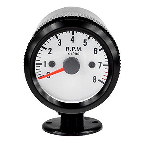 Mintice™ 2" 52mm Auto Drehzahlmesser Anzeige Universal LED Licht Anzeige Instrument RPM Gauge Messgerät