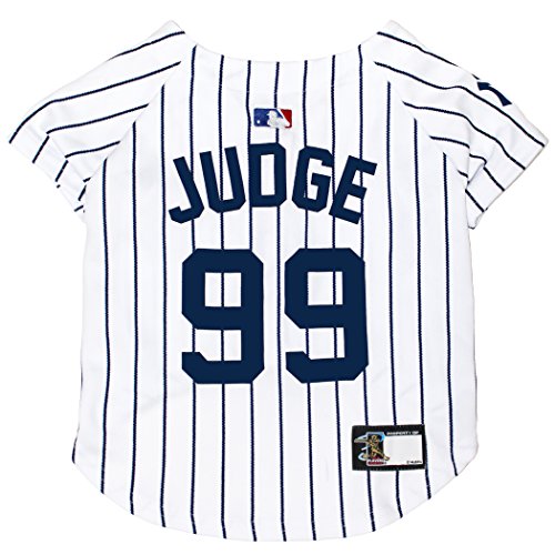 MLBPA Hunde-Trikot – Aaron Judge #99 – MLB New York Yankees Mesh Jersey, Größe M