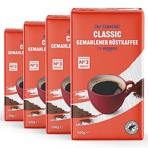 by Amazon Classic Gemahlener Röstkaffee, 500g