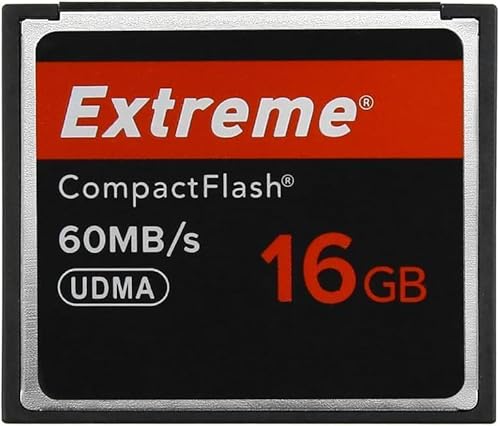 Extreme 16GB Compact Flash Speicherkarte, Original CF Karte für professionelle Fotografen, Videografen, Enthusiasten