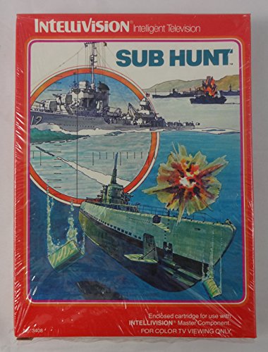 Sub Hunt Subhunt Intellivision Mattel Electronics 1981