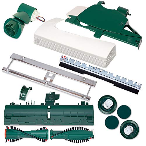 BESTE QUALITÄT - Reparatur Set passend für Vorwerk EB 350 351 Bodenblech Bürste Deckel u.v.m. - SUPER VERARBEITET