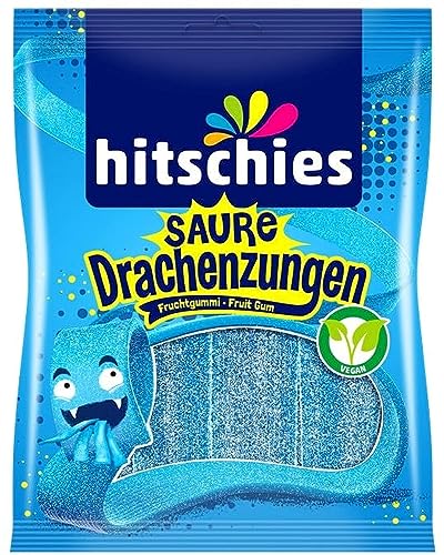 Hitschies Fruchtgummi, Saure Drachenzungen, 125 g