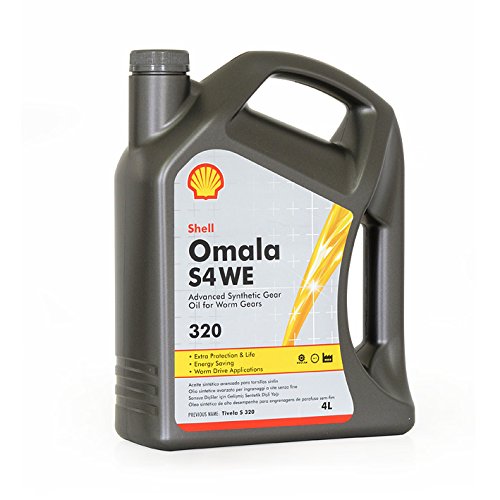 Shell Omala S4 We 320, 4 Liter, synthetische Öle für industrielle Getriebe, fortschrittliche Technologie