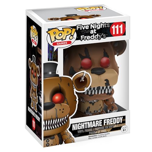 Funko POP! Games: Five Nights at Freddy's (FNAF) - Nightmare Freddy - Vinyl-Sammelfigur - Geschenkidee - Offizielle Handelswaren - Anime Fans