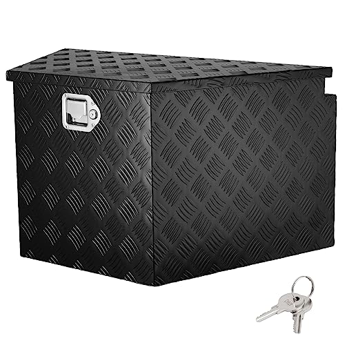 VEVOR Anhänger-Zungenbox Anhängerbox Werkzeugkasten 838 x 483 x 457 mm, Aluminiumlegierung Anhängerbox-Aufbewahrung mit Schloss & Schlüsseln, Anhänger-Zungen-Werkzeugkiste für Wohnmobil usw.