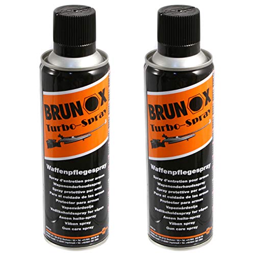 Brunox Waffenpflegespray Waffenöl Turbo Spray - 2 Dosen a 300 ml