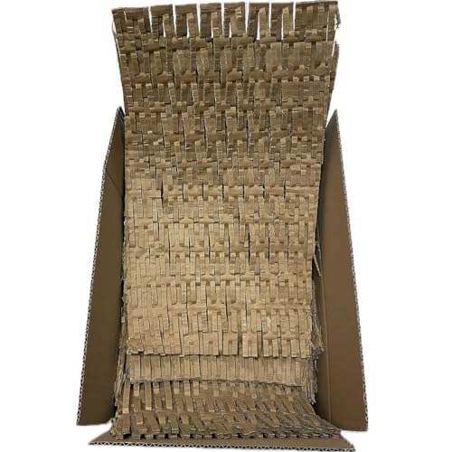 MidGard Karton Packpapier Wellpapp Packpolster Polsterpappe Füllmaterial Schredder Pappe Polstermaterial Verpackungsmaterial 5 Kg.