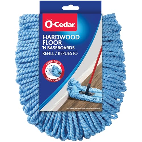 O-Cedar DUST MOP Refill Flexibler Staubwischer, Mikrofaser, blau