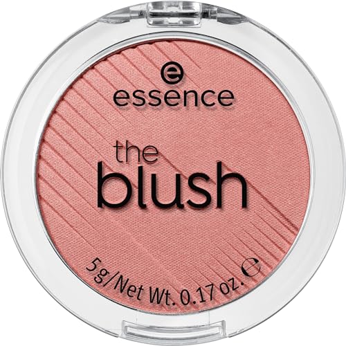 essence cosmetics the blush, Rouge, Nr. 10 befitting, pink, langanhaltend, matt, vegan, Mikroplastik Partikel frei, Nanopartikel frei (5g)