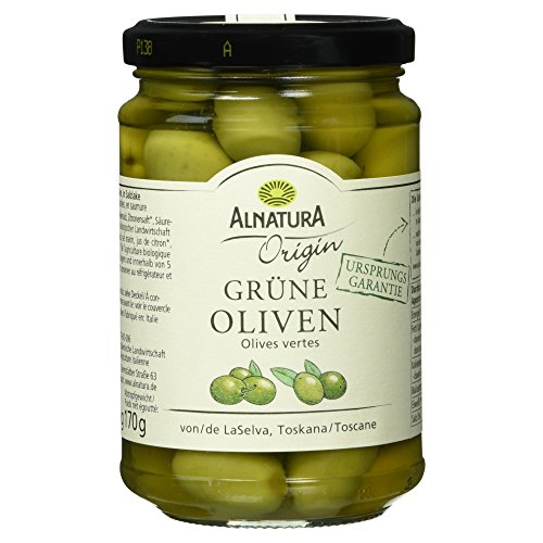 Alnatura Bio Origin Grüne Oliven, 170g