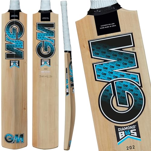 Gunn & Moore Unisex Jugend Diamond 101 Bs55 Cricketschläger, Natur, Harrow Size-Player Height 163-168cm