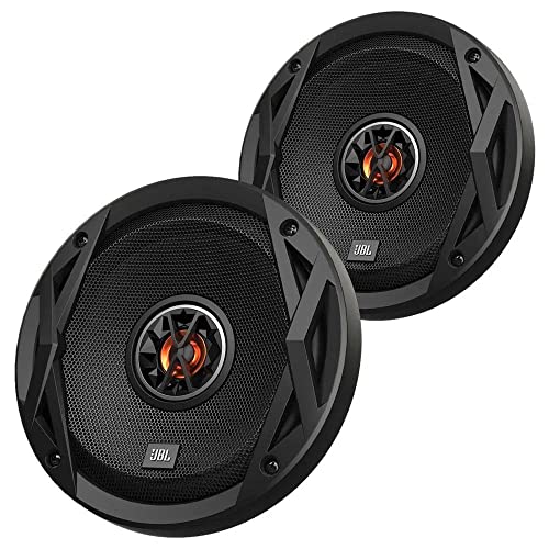 JBL Club 6520 2-Wege Auto Lautsprecher Set von Harman Kardon - 150 Watt KFZ Autolautsprecher Boxen 16 - 17 cm, Schwarz