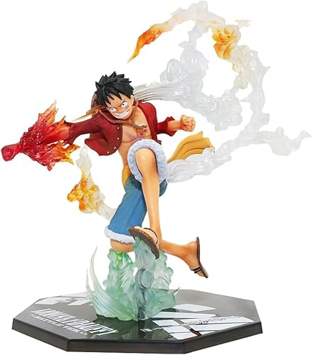 BESTZY One Piece Figur, Modell, Super Collection Cartoon Charakter Statue Theme Anime Model PVC Actionfiguren Sammlung für Desktop Dekoration, Kinder Geburtstag Geschenk