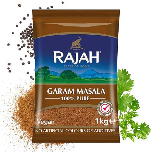 Rajah Spices Garam Masala | Gemahlene Gewürzmischung | (1 kg)