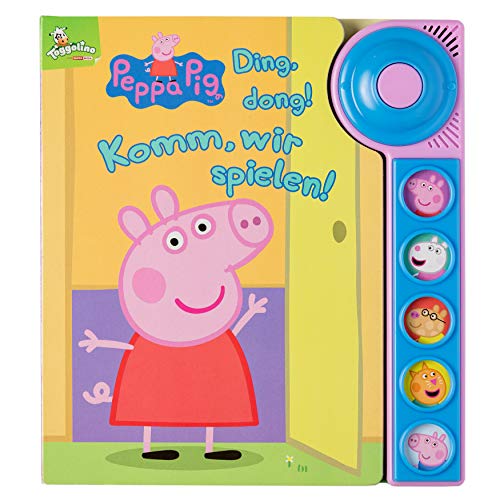 Peppa Pig - Ding, dong! Komm, wir spielen! - Soundbuch: Tönendes Buch