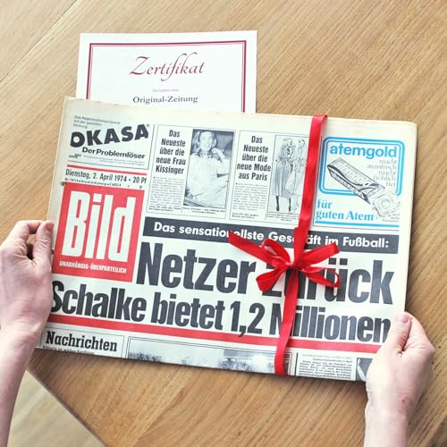 HISTORIA GmbH Zeitung vom Tag der Geburt 1941 - historische Zeitung als Geschenkidee