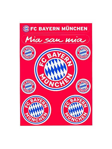 FC Bayern München Aufkleberkarte Logo