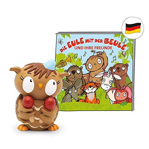 tonies Hörfiguren für Toniebox, Die Eule mit der Beule und ihre Freunde - Liederalbum, Kinderlieder für Kinder ab 3 Jahren, Spielzeit ca. 41 Minuten