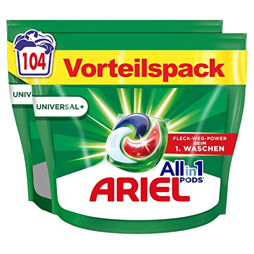 Ariel All-in-1 PODS Flüssigwaschmittel-Kapseln 104 Waschladungen