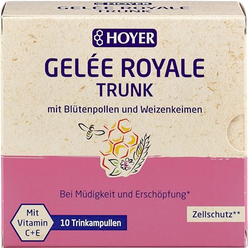 Hoyer Gelée Royale + Blütenpollen Trinkampullen 10 Trinkampullen