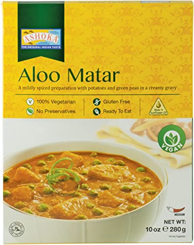 ASHOKA Aloo Matar Fertiggericht, 6er Pack (6 x 280 g)