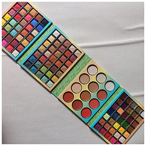 Qing beauty palette 72/140 farben farbenfalle make-up schimmern glitter lid schatten palette wasserdicht asting matte lidschadow pulver make-up palette Make up palette (Size : B)