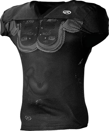 Rawlings Sporting Goods Herren Premium Pro Cut Praxis Fußball Jersey, Herren, schwarz