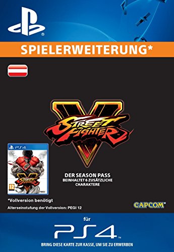 Street Fighter V - Season Pass 2016 [Spielerweiterung] [PS4 PSN Code - österreichisches Konto]