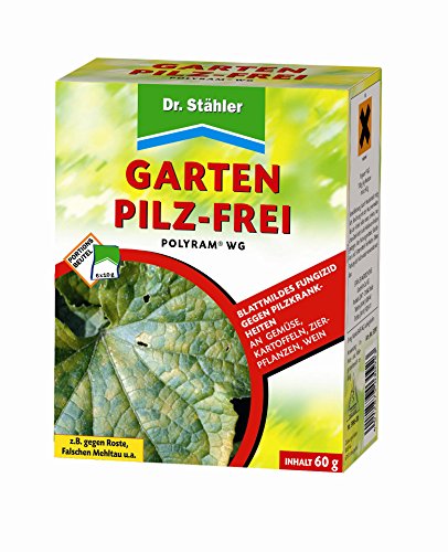 Dr. Stähler 030923 Garten Pilz-Frei, Fungizid gegen Pilzkrankheiten an Gartenpflanzen, 6 Portionsbeutel