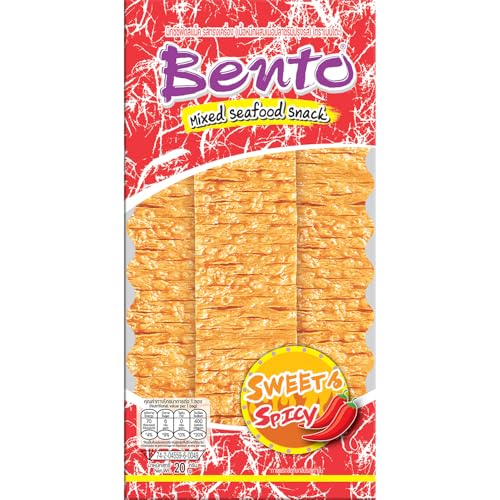 BENTO Mixed Seafood Snack sweet und spicy - 1 x 20g