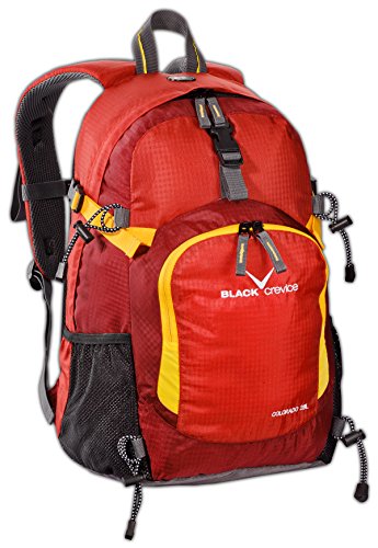 Black Crevice Hiking Rucksack, Colorado 28L, Trekking, Outdoor, Backpack; BCR241002; rot