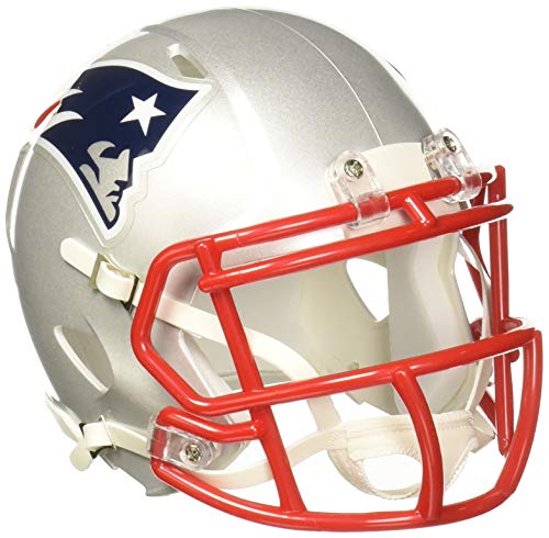 Riddell Speed Mini Helm, New England Patriots, 7.5 x 6.5"