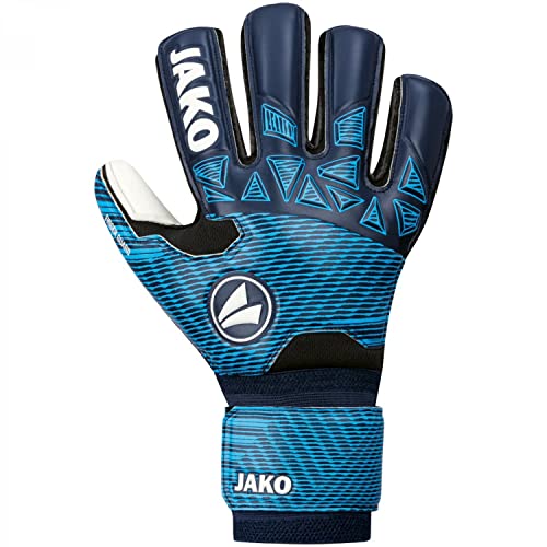 JAKO Unisex Torwart-Handschuh Performance Basic RC Protection, Navy, 4