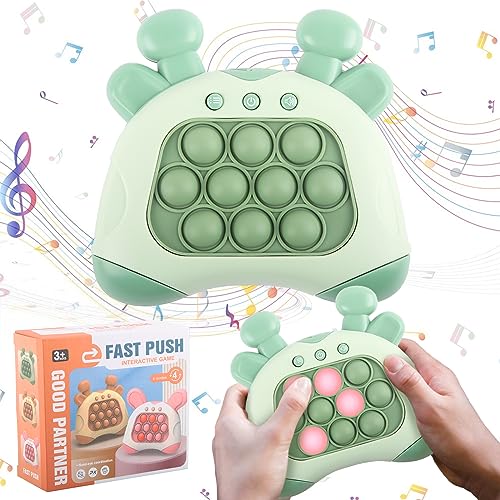 Puzzle Spielmaschine, ZoneYan Puzzle-Spielzeug, Puzzle Pop It, Pop It Fidget Spielzeug, Quick Push Spiel, Puzzle-Spielmaschine Game Controller, Dekompressionsspielzeug Konsole (LS)