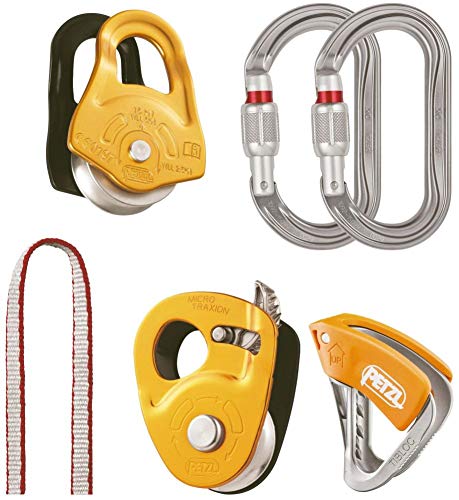 PETZL Unisex – Erwachsene Aid Kit Gletscherspalte Zubehör Für Klettern, Mehrfarbig, Uni